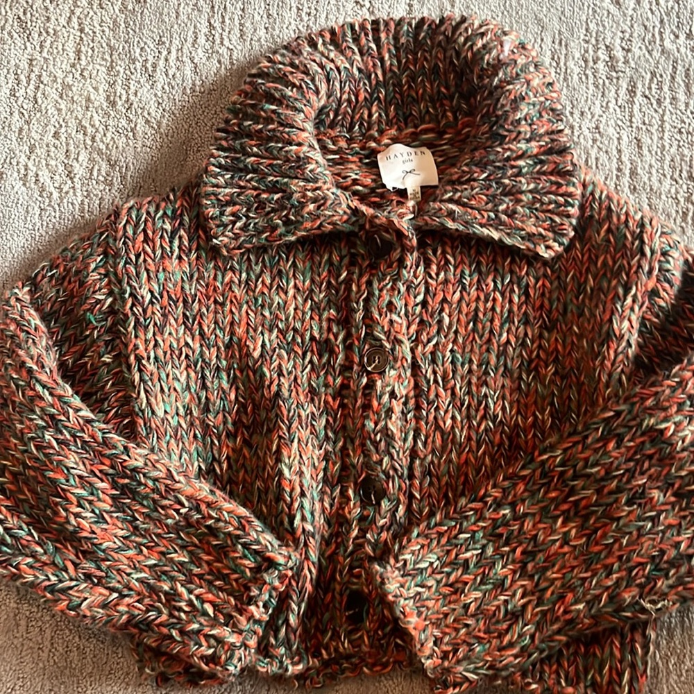 Girls cardigan sweater